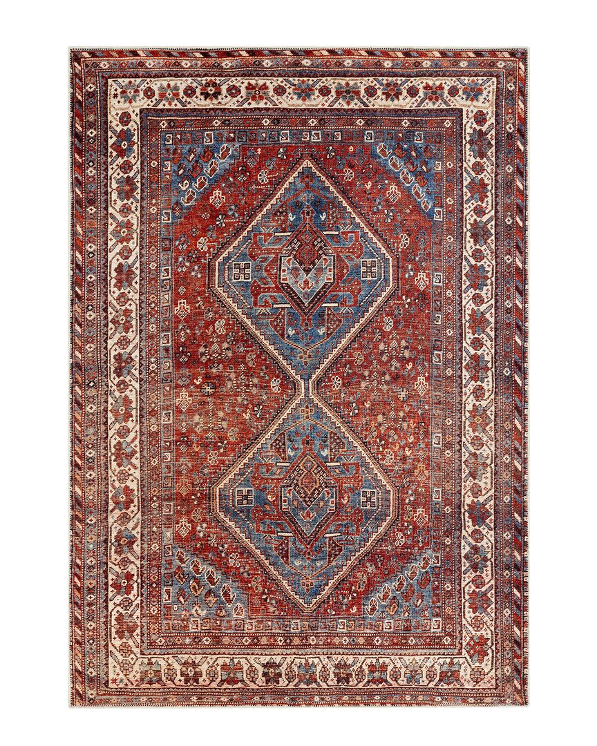Surya Amelie Traditional Machine Washable Rug In Blue