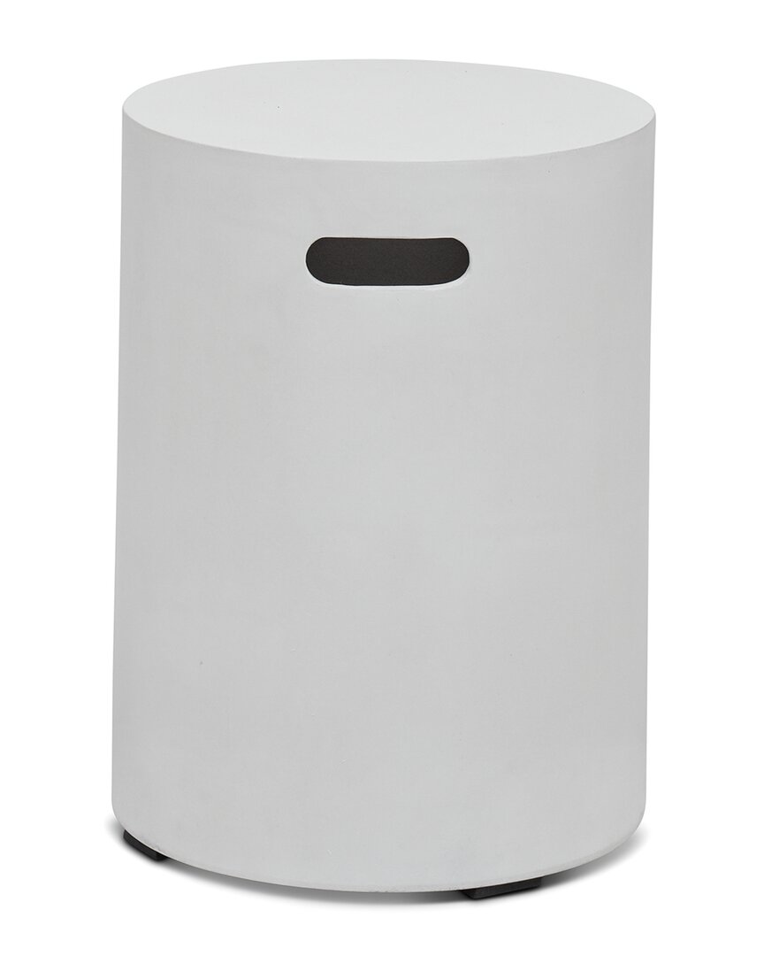 Urbia Cylinder Stool In Grey