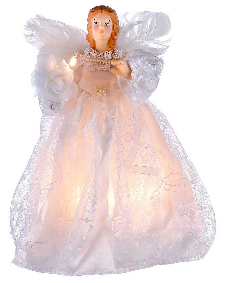 Kurt Adler Tree Topper In White