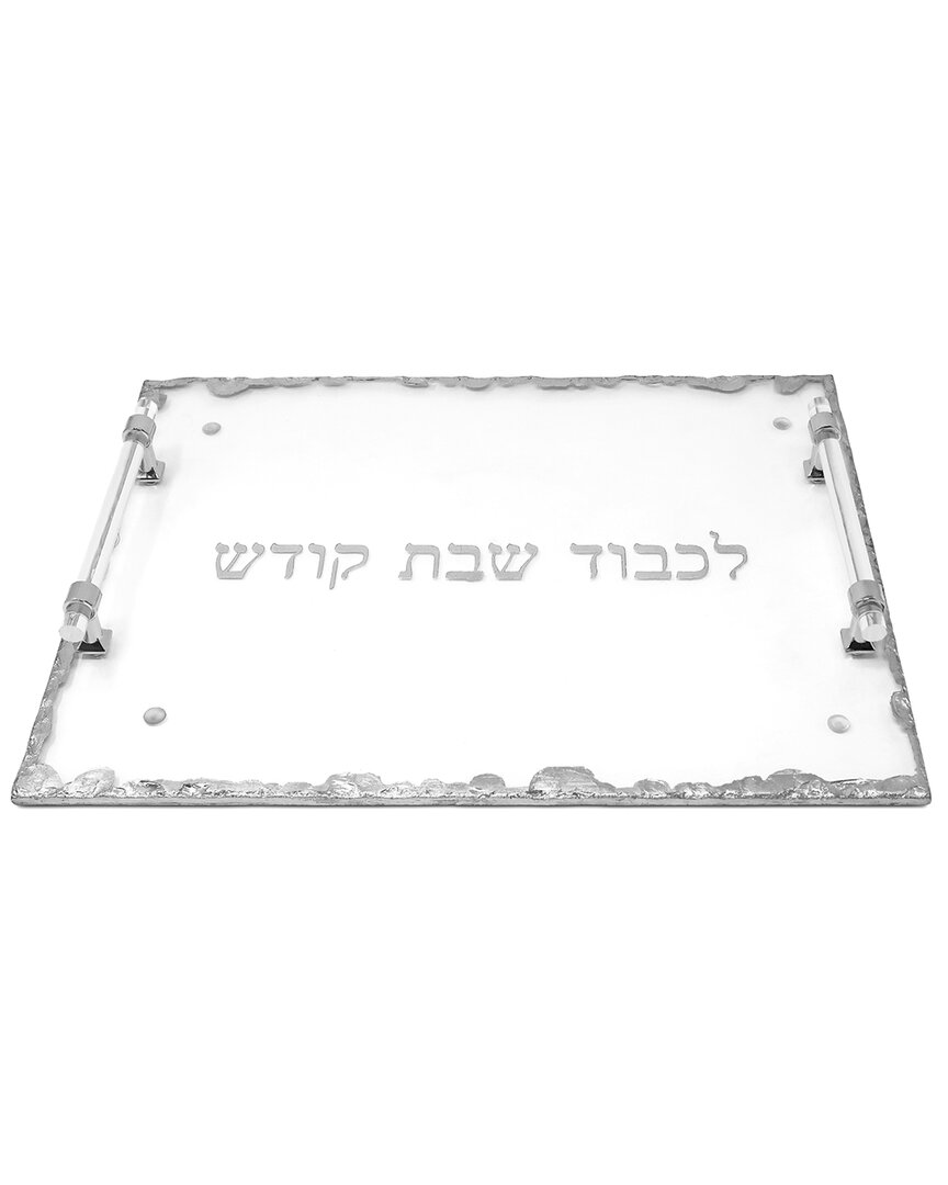 Vivience Glass Challah Tray