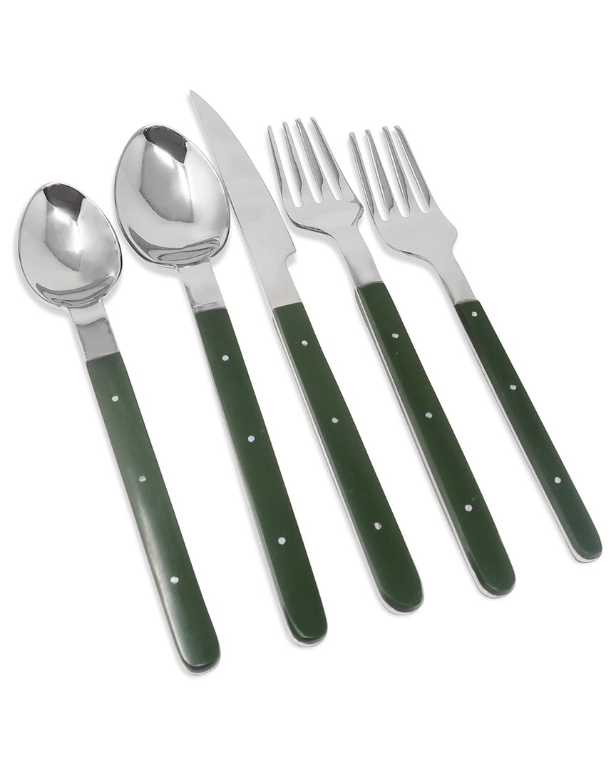 Vivience Service For 4 Flatware Set In White
