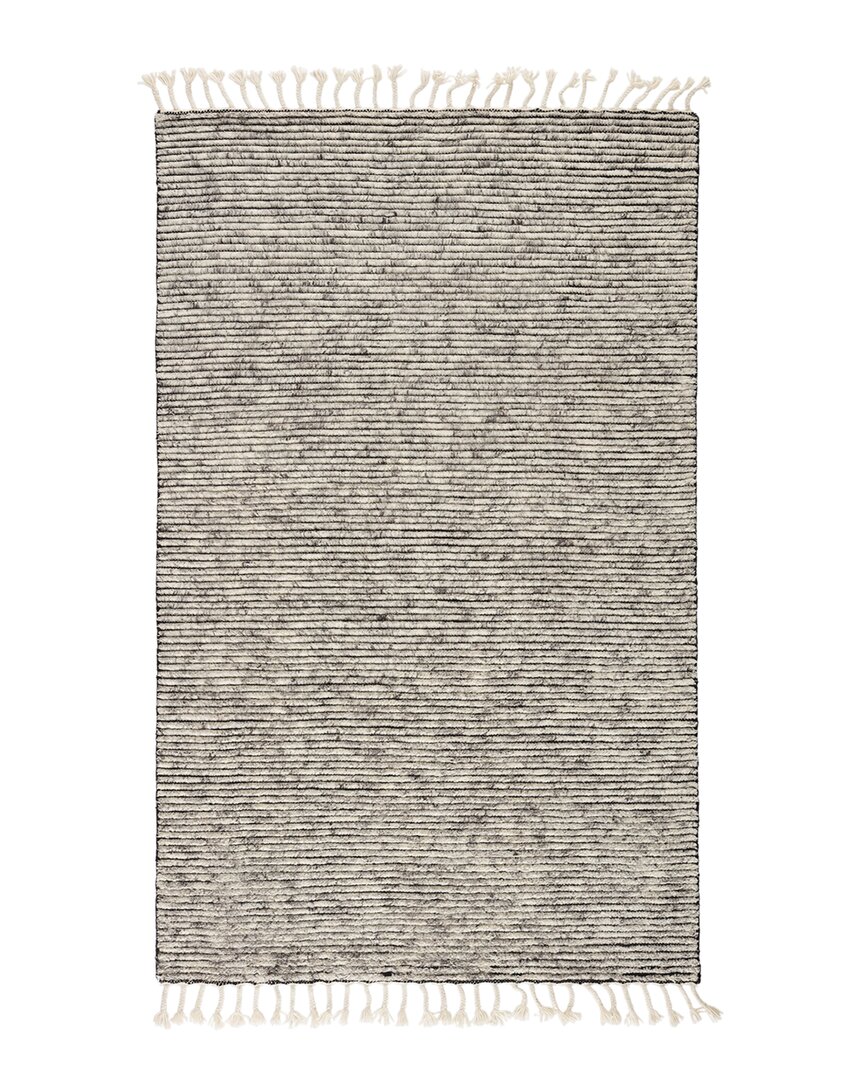 Jaipur Living Alpine Contemporary Wool 100% Wool Rug In White
