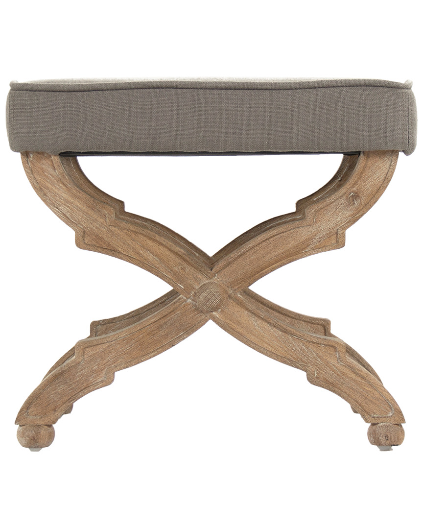 Zentique Crescenzo Single Bench In Brown