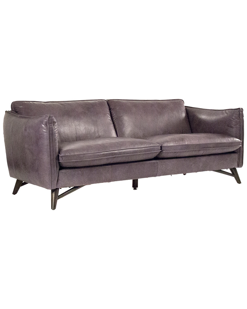 Zentique Lionel Sofa In Burgundy