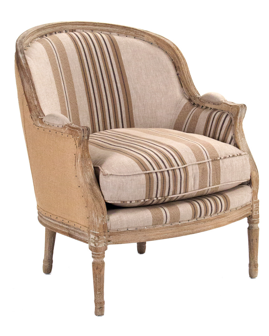 Zentique Roland Club Chair In Brown