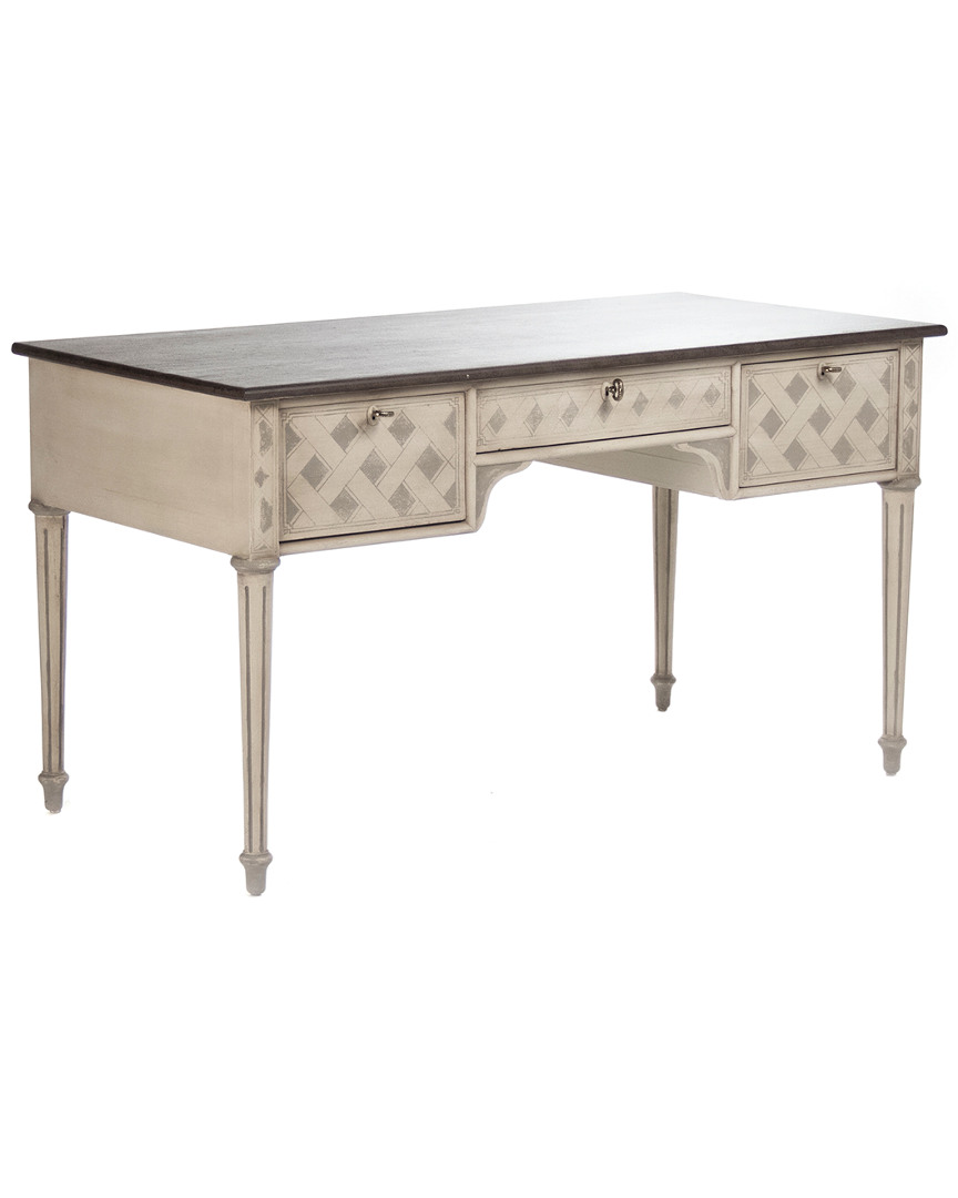 Zentique Sergei Desk In Brown