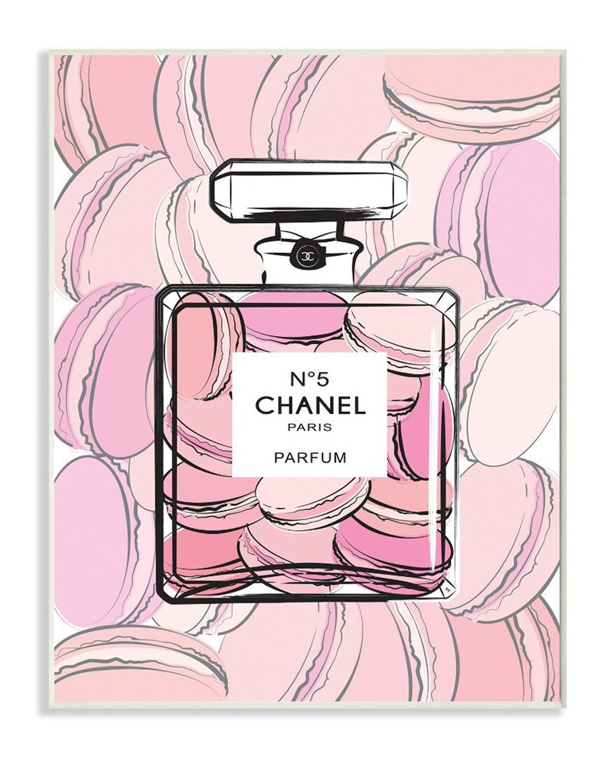 Stupell Macaron Perfume Wall Art In Pink