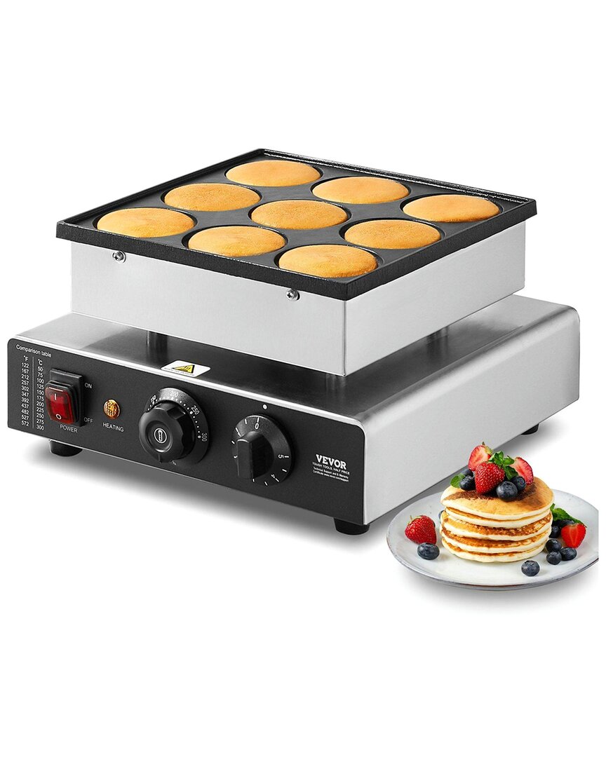 Vevor 9pc Dutch Pancake Maker In White