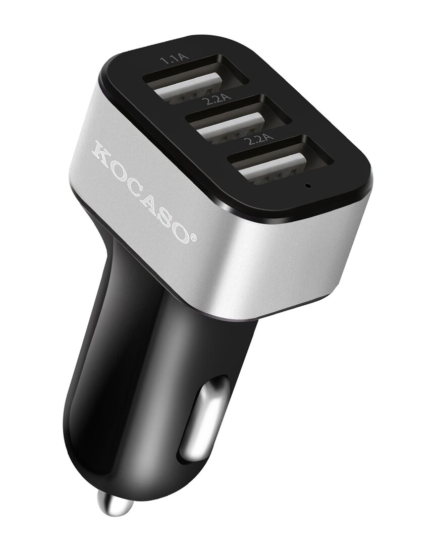 Fresh Fab Finds Kocaso Triple Usb Car Charger In Silver