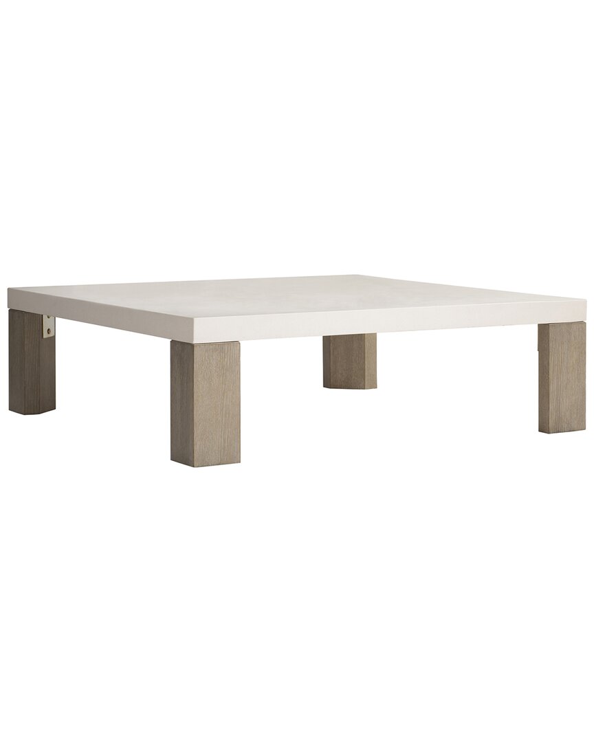 Bernhardt Lorenzo Large Cocktail Table In Grey