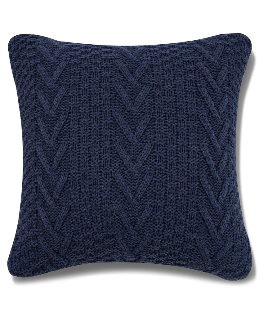 Evergrace Retree Sueter Knit Assent Pillow In Navy