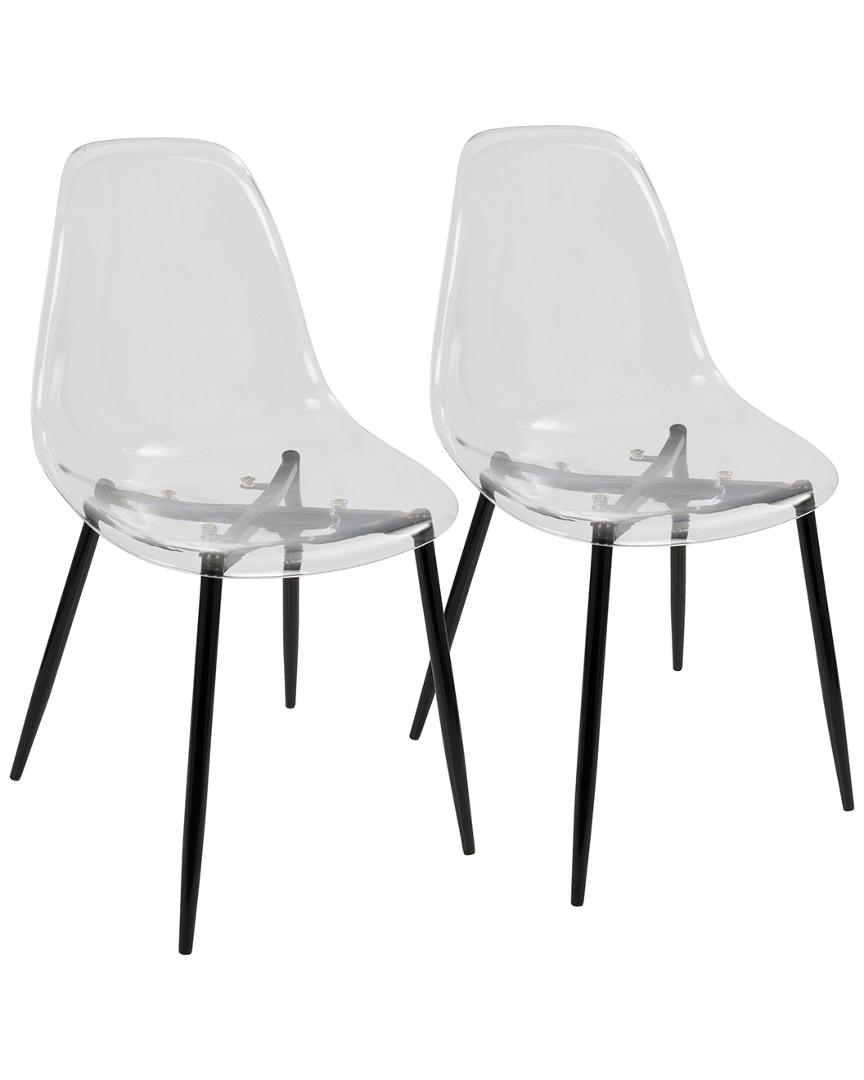 Lumisource Set Of 2 Clara Dining Chairs
