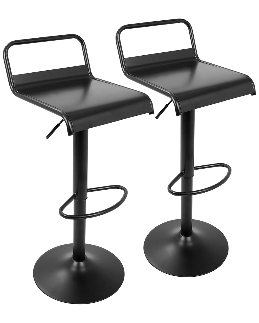 Lumisource Set Of 2 Emery Barstools