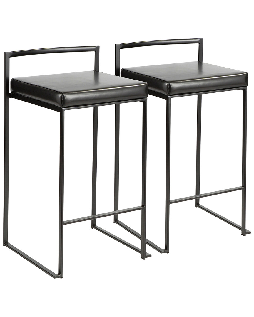 Lumisource Set Of 2 Fuji Counter Stools