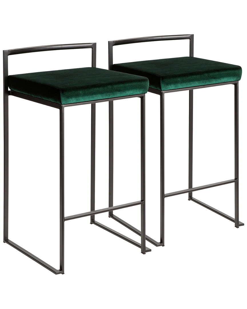 Lumisource Set Of 2 Fuji Counter Stools
