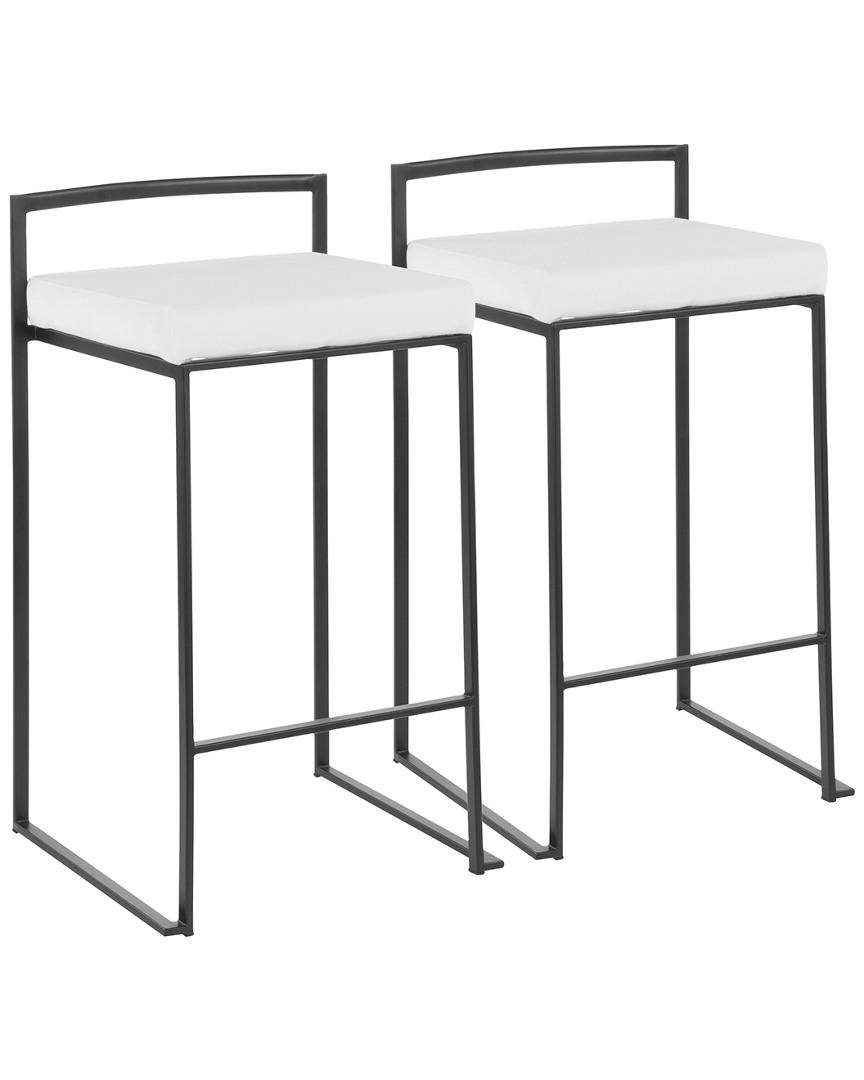 Lumisource Set Of 2 Fuji Counter Stools
