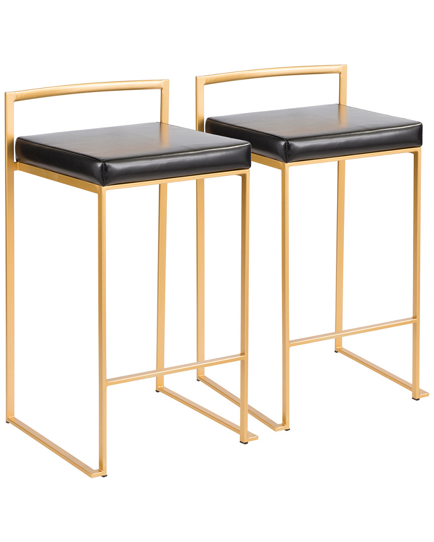 Lumisource Set Of 2 Fuji Counter Stools