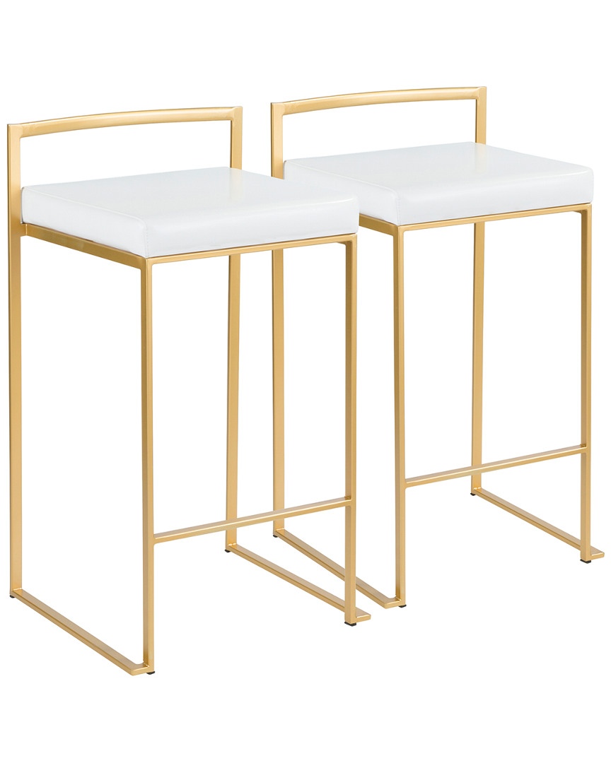 Lumisource Set Of 2 Fuji Counter Stools