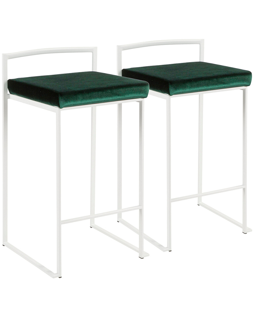Lumisource Set Of 2 Fuji Counter Stools