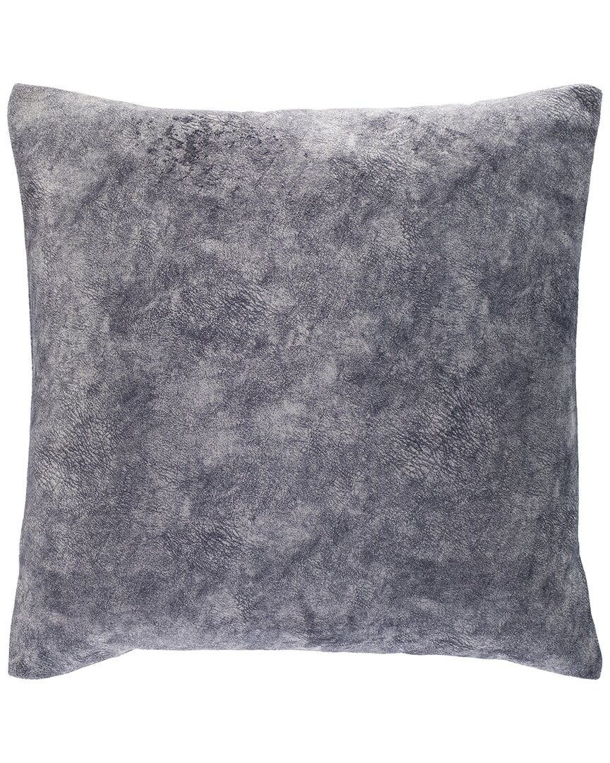 Surya Collins Polyester Pillow In Gray