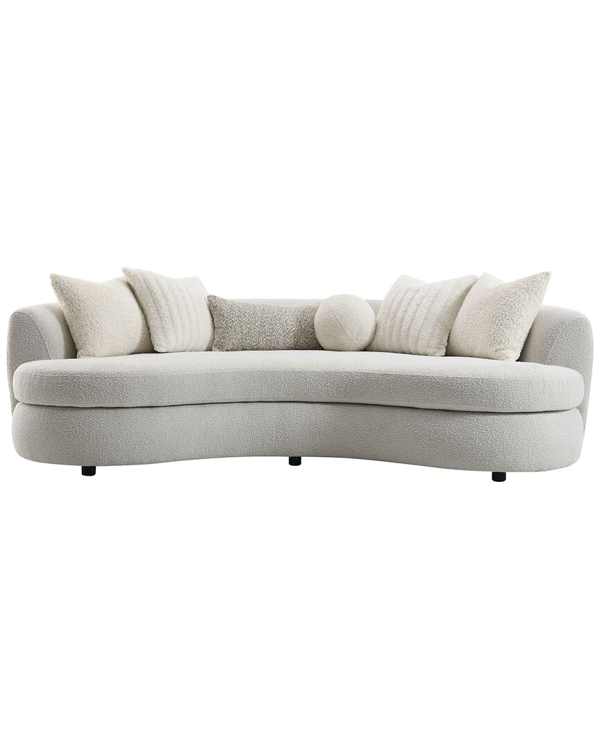 Acme Furniture Iniko Sofa With 6 Pillows
