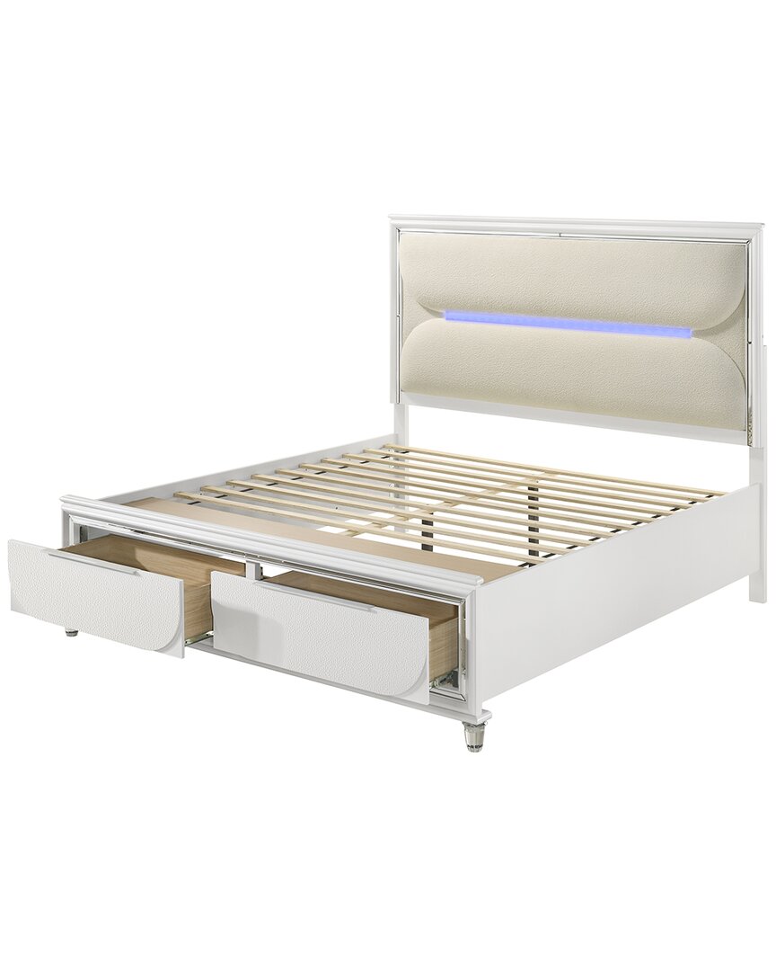 Acme Furniture Tarian Bed With Led & Storage
