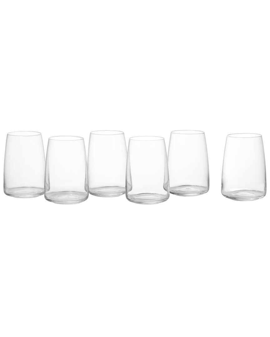 Schott Zwiesel Tritan Sensa Set Of 6 Tumblers In Transparent