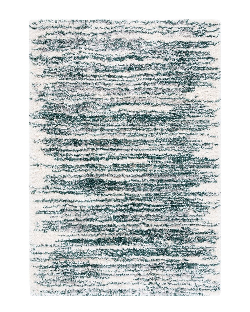 Safavieh Fontana Shag Power Loomed Rug In Green