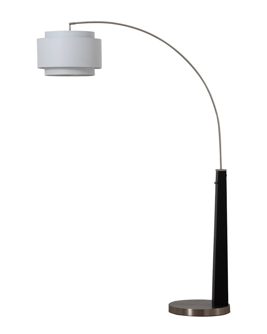 Nova Of California Coronado 1 Light Arc Floor Lamp In Silver