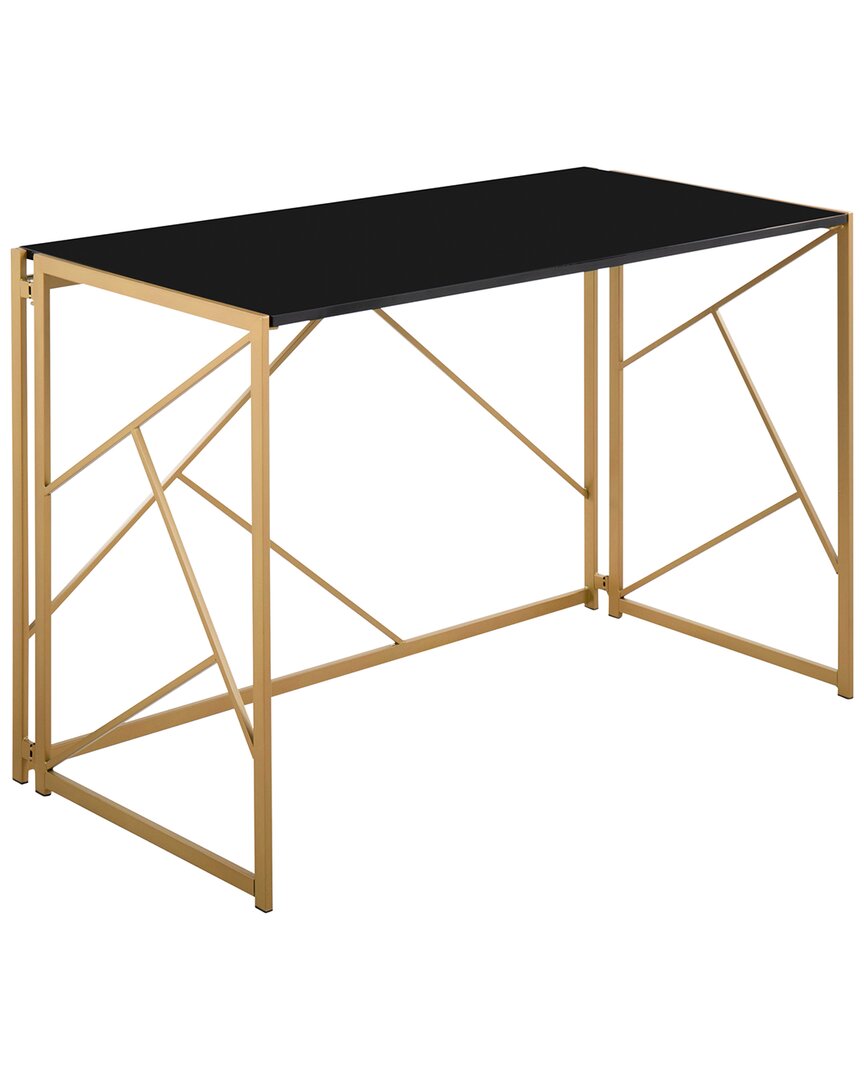 Lumisource Folia Desk In Gold