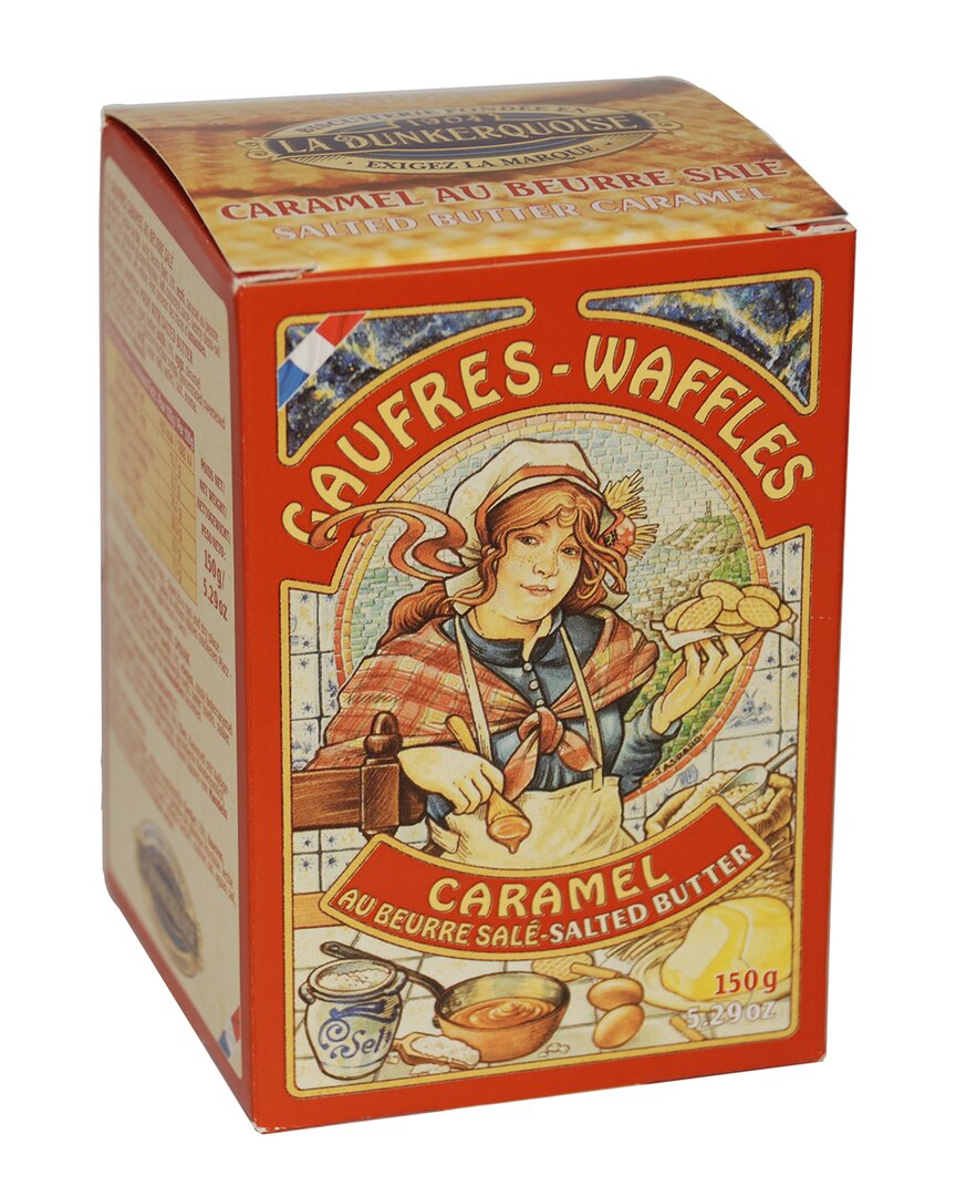Biscuitterie Dunkerquoise Set Of 6 Caramel Butter Waffle Boxes