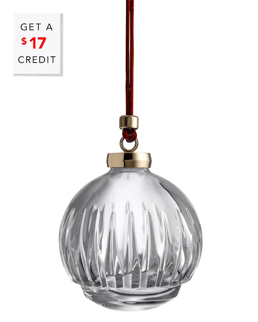 Waterford New Year Bauble Firework In Clear