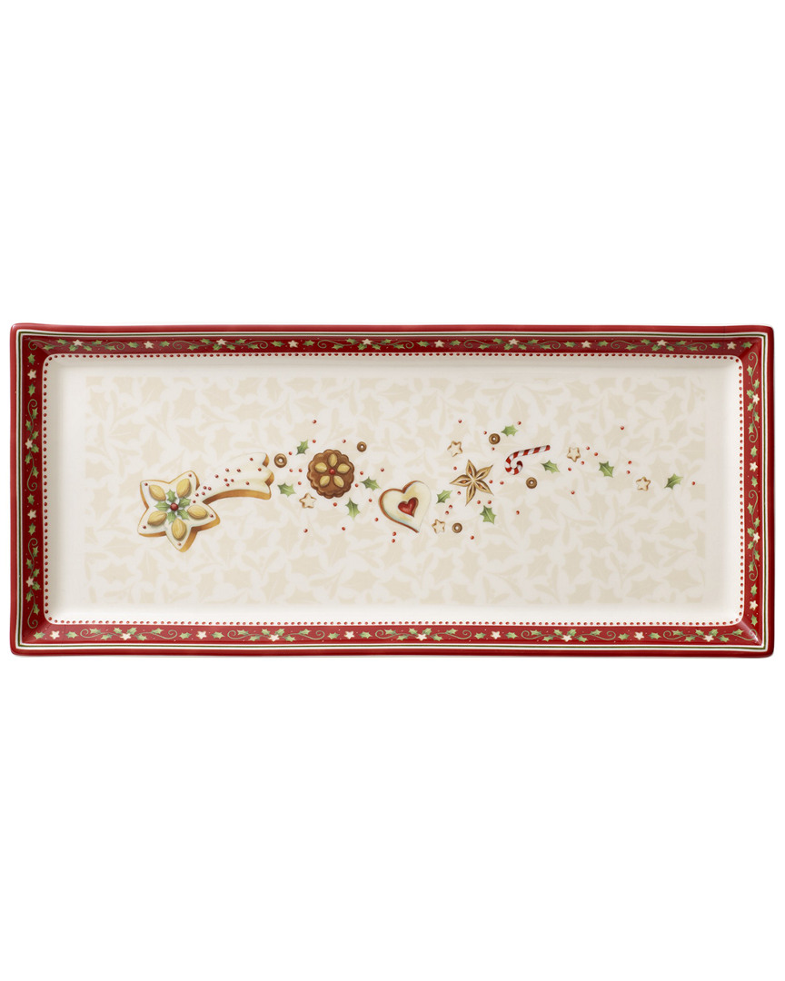 Villeroy & Boch Christmas Winter Bakery Delight Rectangular Cake Plate
