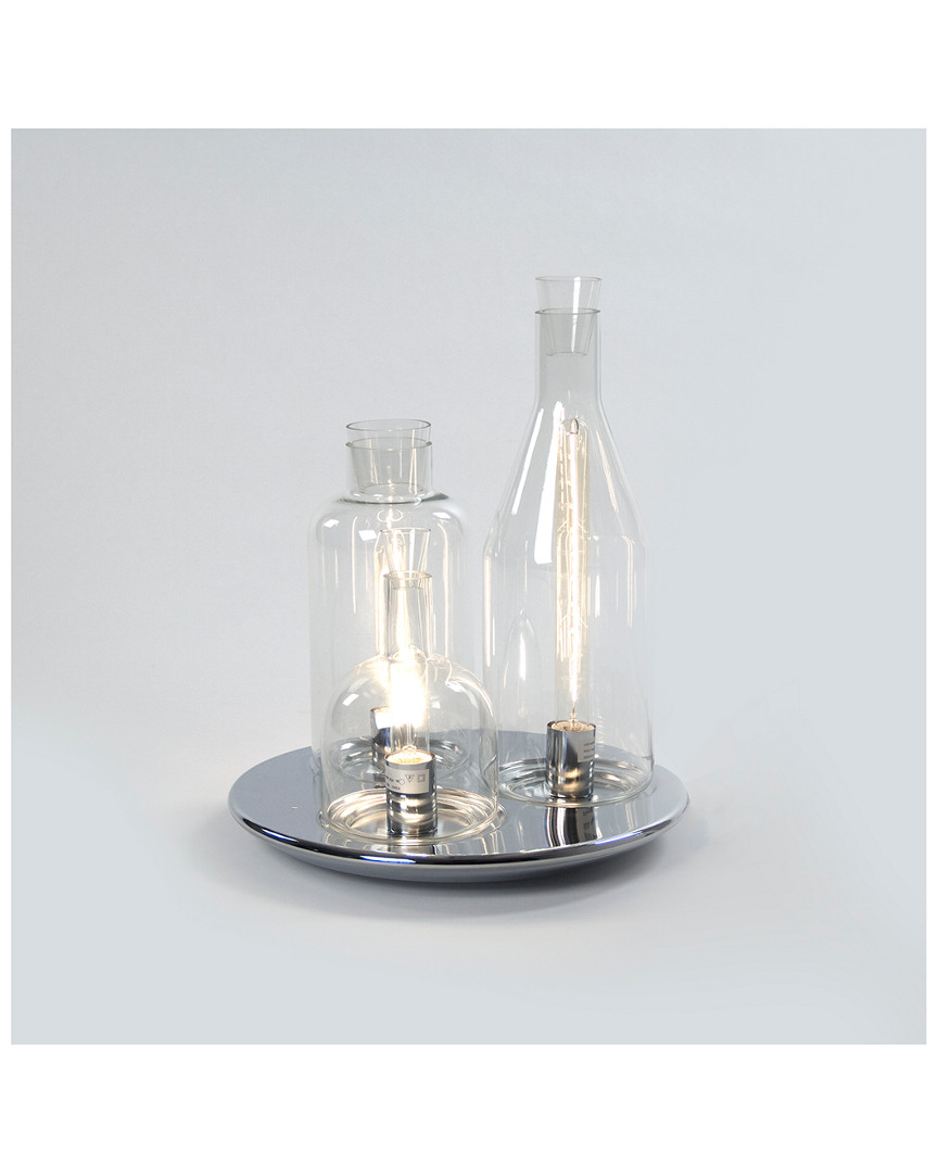 Zentique Quent Desk Lamp In Transparent