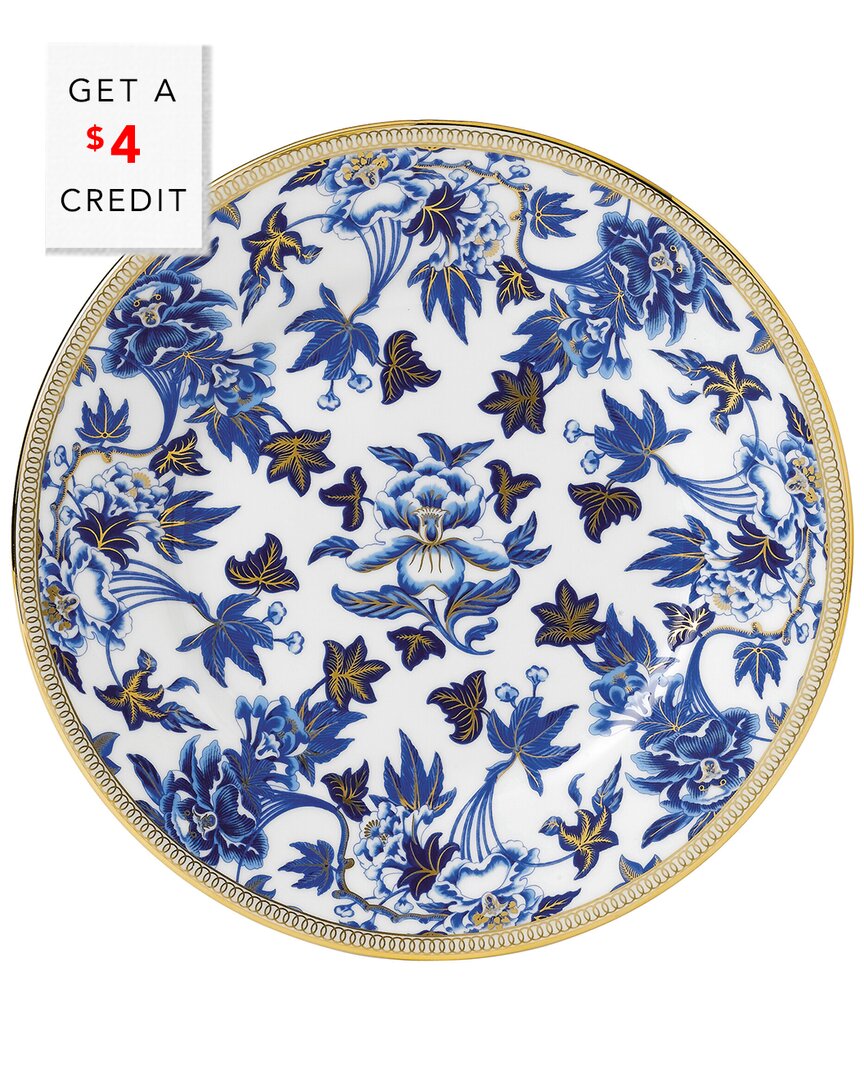 Wedgwood Hibiscus Plate With $4 Credit