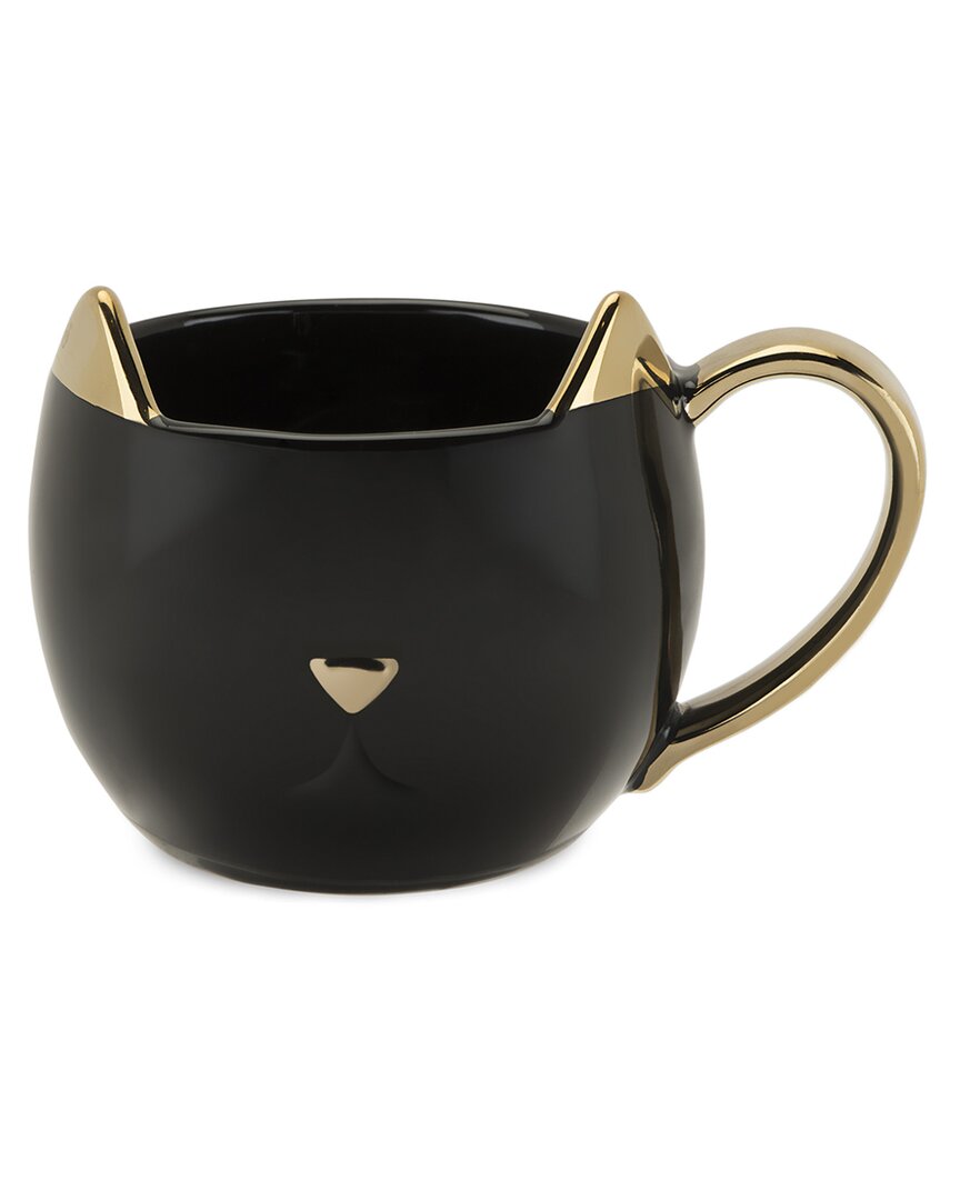 Pinky Up Chloe Black Cat Mug