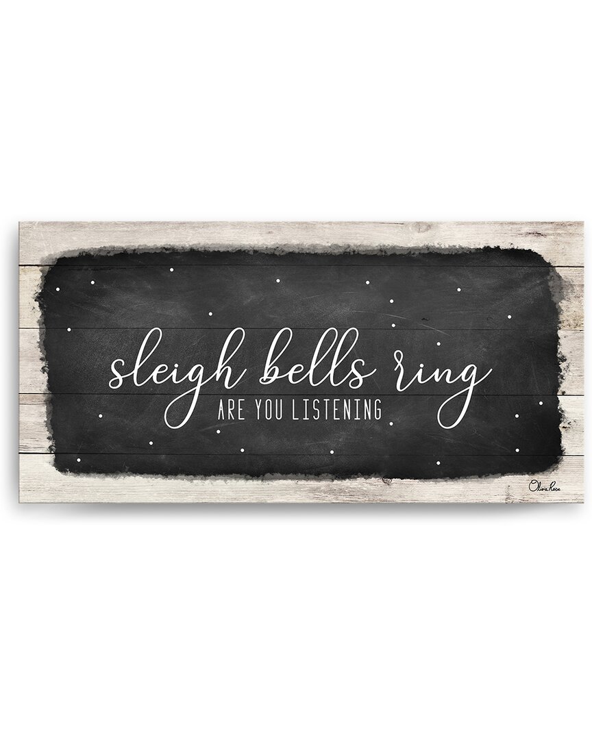 Ready2hangart Sleigh Bells Canvas Wall Art By Olivia Rose