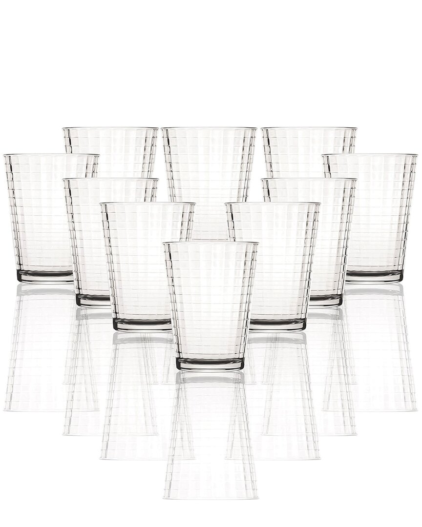 Circleware Jay Import Company Matrix Set Of 10 Juice Glasses