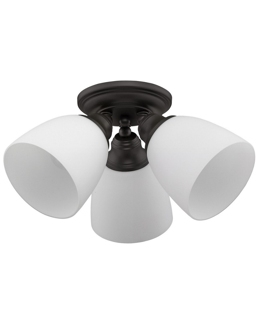 Livex Lighting Livex Somerville 3-light Bronze Ceiling Mount