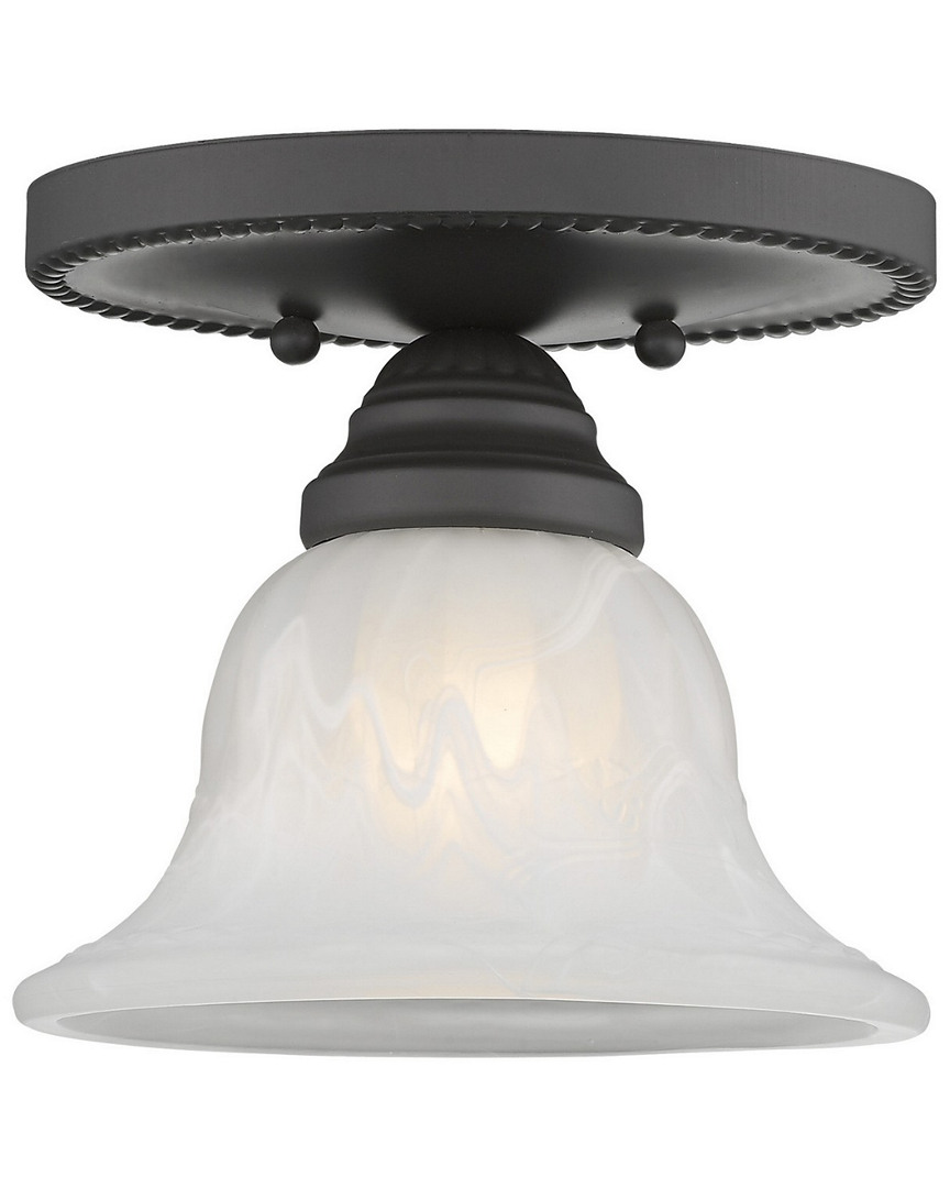 Livex Lighting Livex Edgemont 1-light Bronze Ceiling Mount