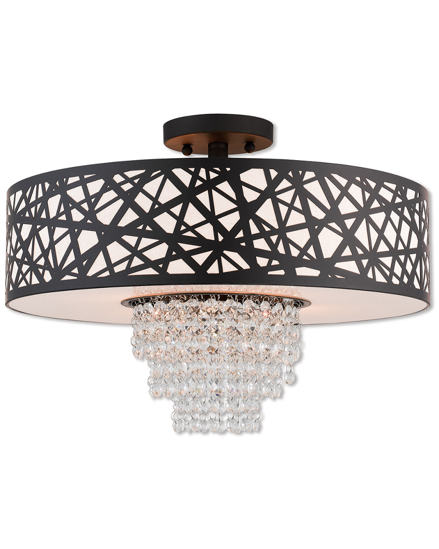 Livex Lighting Livex Allendale 4 Light Bz Ceiling Mount