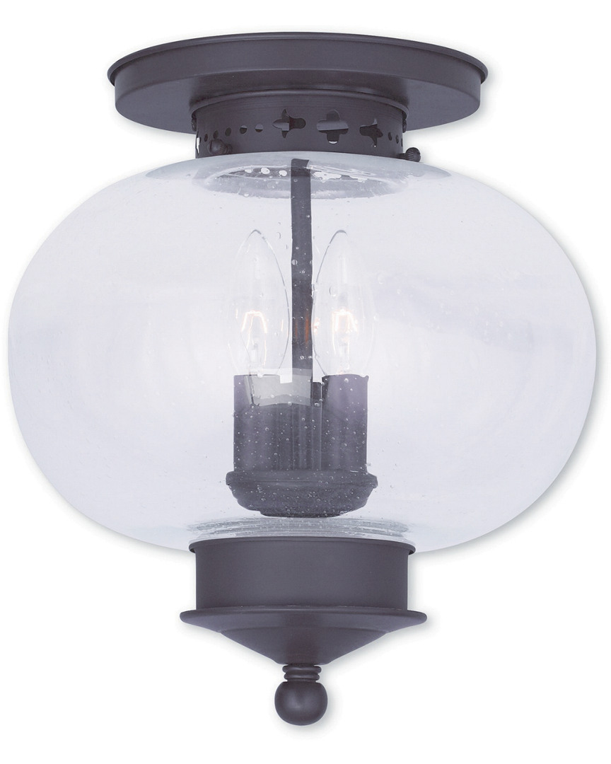 Livex Lighting Livex Harbor 3-light Bronze Ceiling Mount