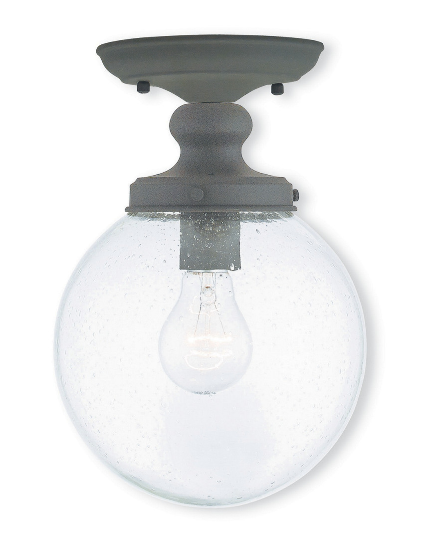 Livex Lighting Discontinued Livex Northampton 1-light Bronze Ceiling Mount