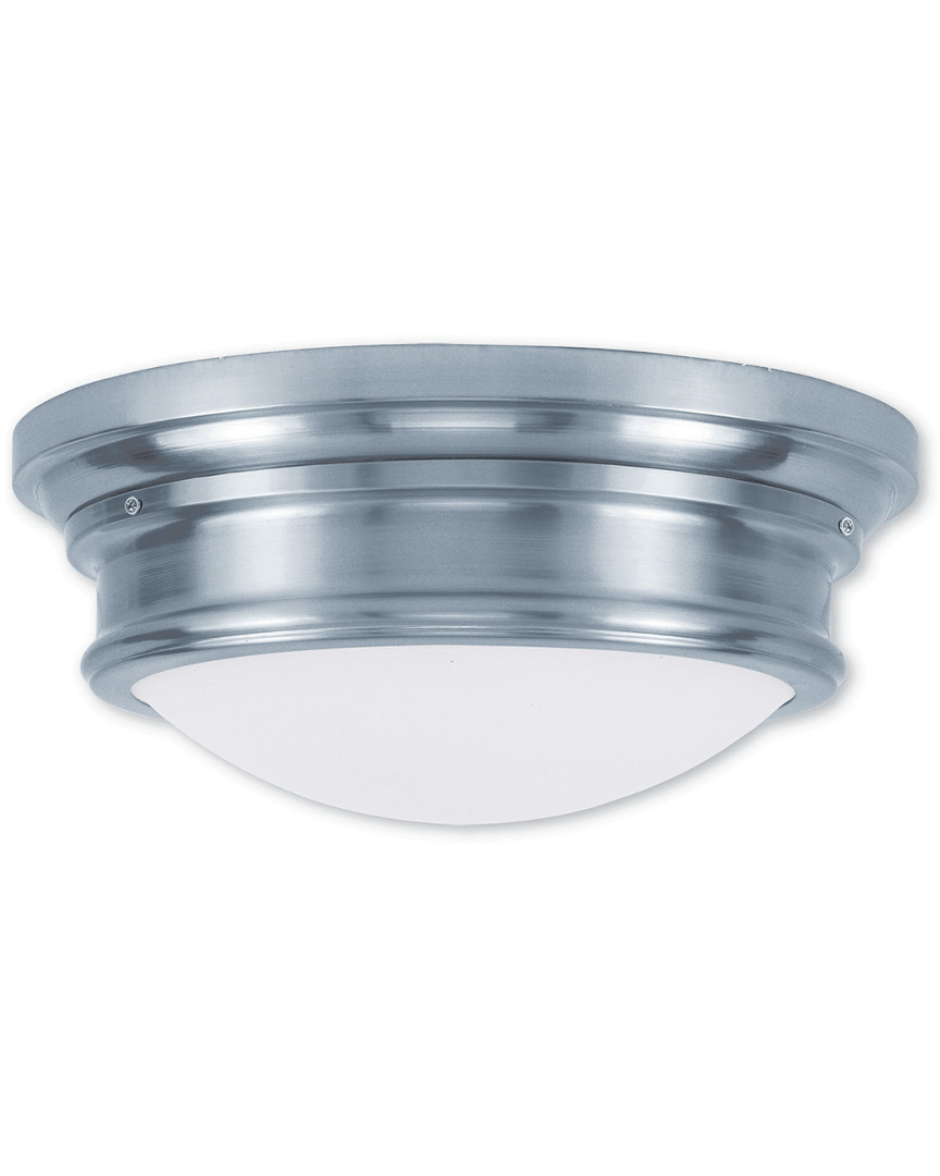 Livex Lighting Livex Astor 3-light Brushed Nickel Ceiling Mount