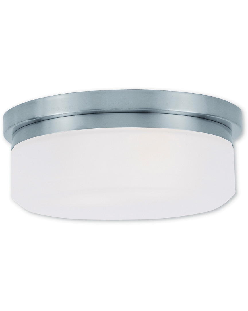 Livex Lighting Livex Stratus 2-light Bn Ceiling Mount Or Wall Mount
