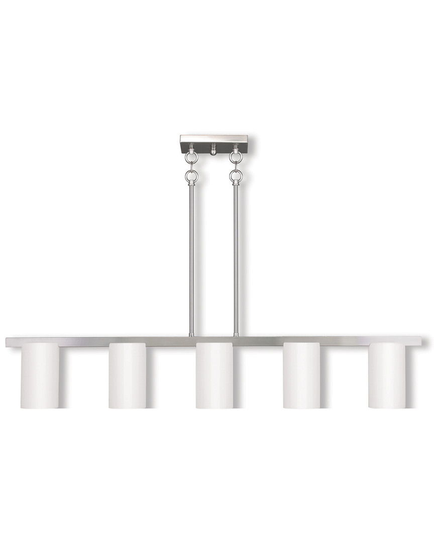 Livex Lighting Livex Astoria 5-light Brushed Nickel Chandelier