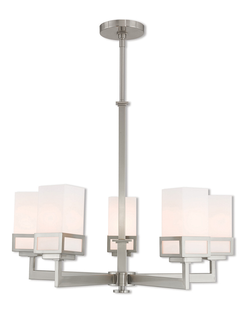 Livex Lighting Livex Harding 5 Light Bn Chandelier