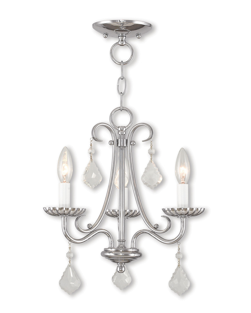 Livex Lighting Livex Daphne 3-light Polished Chrome Mini Chandelier