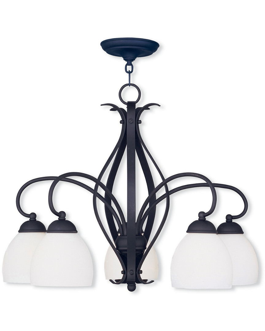 Livex Lighting Livex Brookside 5-light Black Chandelier