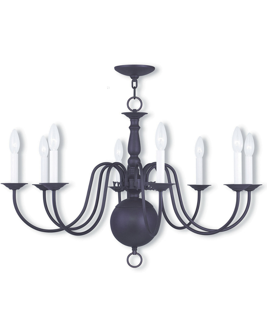 Livex Lighting Livex Williamsburgh 8-light Bronze Chandelier